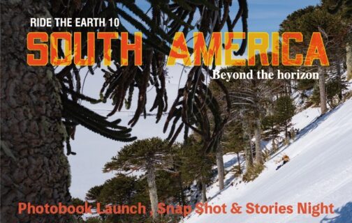 『RIDE THE EARTH 10 SOUTH AMERICA』出版記念イベント全国10会場で開催のイメージ